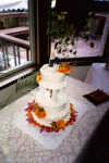 And the wedding cake.